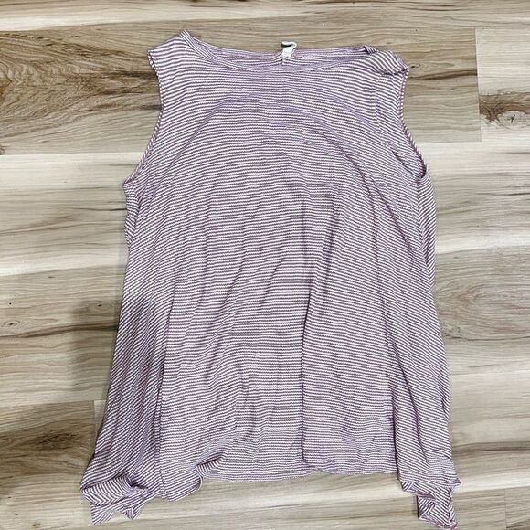 Elan Loose Fit Striped Tank Top Women’s Large - Picture 1 of 4